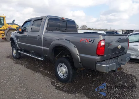 2012 Ford F-250 Lariat из США, поврежденный, VIN 1FT7W2BT1CEC41685